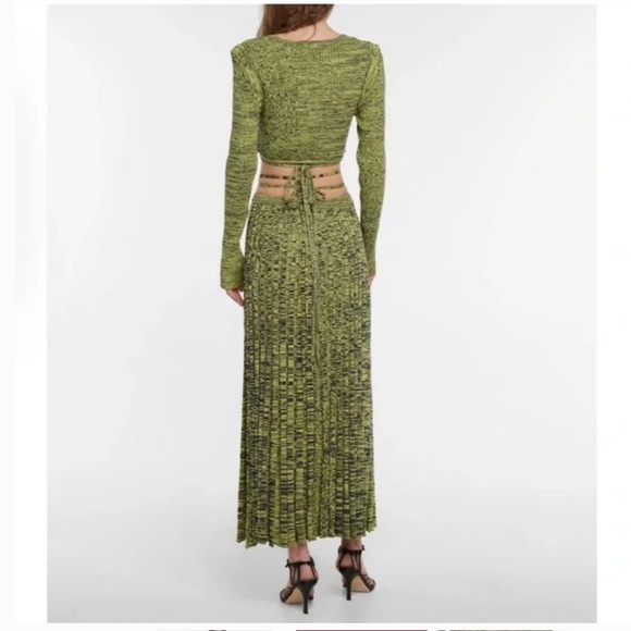 CHRISTOPHER ESBER Space-dyed convertible crop top & skirt set - Picture 2 of 7